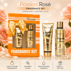 Ensemble de parfums, lotion pour le corps et spray parfumé, parfum de noix de coco, soin hydratant scintillant pour le corps, coffret cadeau pour femmes, tropical - Product Image 1
