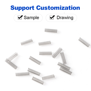 Nhà Máy Nhà Sản Xuất Của 304 Thép Không Gỉ Micro Nhỏ Cuộn Dây Nén Suối Nước Cho Bàn Phím Máy Tính Sử Dụng - Product Image 2