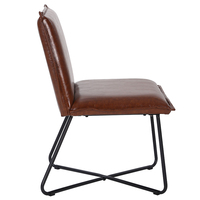 Fauteuil moderne en velours, cuir ou tissu pour restaurant, salon ou comme chaise d'appoint TV