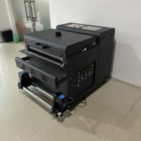 Machine industrielle de secouage et de séchage de poudre DTF de 60 cm avec système de retour automatique de la poudre pour film PET