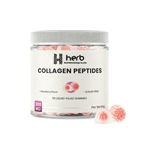 Gommes à mâcher sans sucre, remplies de collagène et de peptides - pour une peau, des cheveux et des ongles sains - Product Image 1