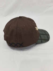 Gorro de Béisbol Retro de Moda Estilo Vintage con Visera a Cuadros, Bordado Plano Personalizado, Informal, de Alta Calidad - Product Image 4