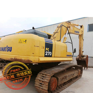 Excavatrices KOMATSU d'occasion PC270 à vendre, origine Japon, PC 270 en bon état, excavatrice sur chenilles d'occasion - Product Image 5