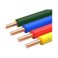 Câble BV Monoconducteur en Cuivre Massif Ignifuge pour Installation Électrique Industrielle Isolation PVC Calibré 16A