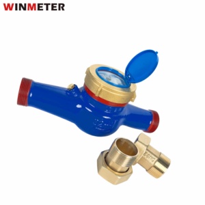 WINMETER DN32 マルチジェット乾式ダイヤル式 R160 鋳鉄製 IP68 外部調整式 CE認証 クラスB 水道メーター - Product Image 3