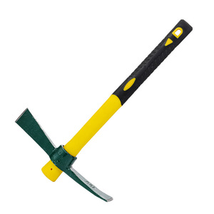 Pioche, hache à manche croisé, petite houe, outil de terrassement, en acier au manganèse forgé, double usage, pour les pousses de bambou - Product Image 1