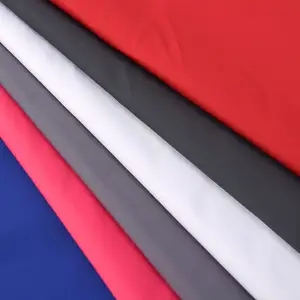 100% Polyester Super Poly Tricot Tissu Éblouissant pour les Uniformes Scolaires et Vêtements De Sport