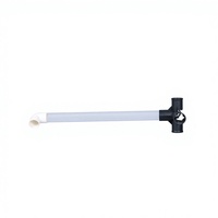 Tube creux extrudé en PVC/ABS/PC/Acrylique transparent pour l'emballage, avec caractéristiques écologiques, marque HONGDA et service de découpe