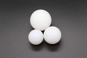 Bola elástica de goma natural de silicona sólida suave en blanco y negro Pantalla vibratoria de alta frecuencia - Product Image 4