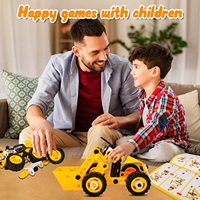 Vente flash - Jouets éducatifs STEM pour enfants - Kit de construction DIY - Blocs de construction en caoutchouc souple à assembler