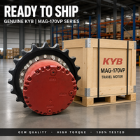 Nouveau Moteur de translation hydraulique KYB MAG-170VP-G-GT40D43B pour engin de chantier, ensemble moteur de chenille, garantie 1 an