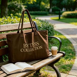 Embroidery Cotton <b>Canvas</b> Fashion Shopping <b>Bags</b> Outdoor Shoulder <b>Canvas</b> <b>Bag</b> Custom Logo <b>Large</b> Tote <b>Bag</b> - Product Image 5