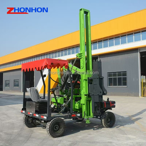 Máquina Multifuncional para Hincar Postes de Acero para Barandas, Accionada por Diésel, Capaz de Perforar y Tirar Postes de Acero - Product Image 4