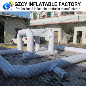 Pista de Carreras Inflable GZCY para Exteriores, Pista de PVC Inflable Personalizada para Niños, Fácil de Instalar, Uso Comercial - Product Image 5