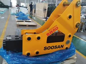 เครื่องเจาะไฮดรอลิกแบบข้าง SOOSAN SB50 ตัวเครื่องหลัก ผลิตภัณฑ์จากโรงงานโดยตรง รับประกันหนึ่งปี คุณสมบัติมาตรฐานครบถ้วน - Product Image 4