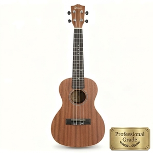 Ukelele Duradero de 21 Pulgadas - Para Principiantes, Madera de <span class=keywords><strong>Caoba</strong></span> - Product Image 1
