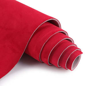 60インチストレッチラグジュアリースエード発泡バック付きヤードで販売自動車用ヘッドライナー、ボートヘッドライナー、 - Product Image 3