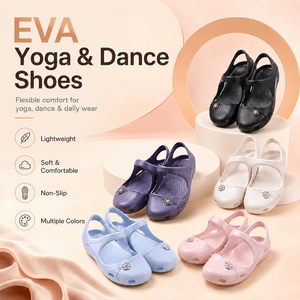 Zoccoli da Yoga e Danza in EVA per Donne con Logo Personalizzato, <span class=keywords><strong>Scarpe</strong></span> <span class=keywords><strong>Ortopediche</strong></span> per Recupero, Leggere e Traspiranti, OEM ODM all'Ingrosso - Product Image 1