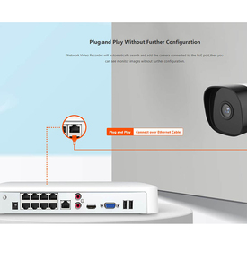 Tenda NVR a 16 canali con <span class=keywords><strong>Video</strong></span> registratore di rete 4K UHD 250m a lunga distanza H.265 accesso all'app di compressione <span class=keywords><strong>Video</strong></span> - Product Image 3