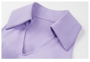 Sport Active Running V Neck Tank <strong>Tops</strong> <strong>Ladies</strong> Summer Built-in Bra Shockproof Racerback Yoga Gym Golf Workout Tennis Wear Outfits - Product Image 3