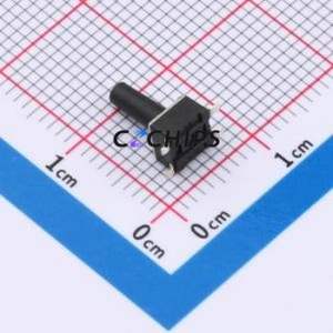 TS4590TP 160gf 022 Tactile Switch SMD-4P,4.5x4.5mm Switch Single Pole Single Throw Round Button 1.6N Vertical Mount - Product Image 2