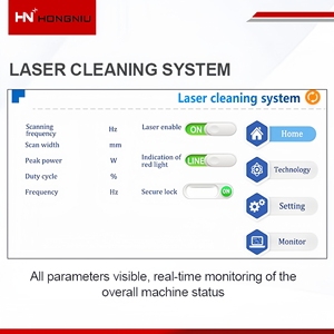 Machine de décapage de rouille au laser portative tout métal HN Laser - Nettoie efficacement l'acier au carbone, l'acier inoxydable, l'aluminium, le cuivre, le laiton - Product Image 4
