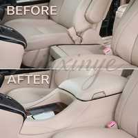 Boîte d'accoudoir de console centrale pour Toyota Alphard Vellfire séries 20 et 30 (2008-2022) avec chargeur USB, porte-gobelet et organisateur de rangement