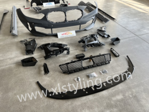 Kit Carrozzeria XLstyling per Conversione Auto, Paraurti Anteriore e Posteriore, Pannelli Laterali per <span class=keywords><strong>BMW</strong></span> <span class=keywords><strong>Serie</strong></span> <span class=keywords><strong>1</strong></span> <span class=keywords><strong>F40</strong></span> 135i 2020+, Materiale PP - Product Image 4