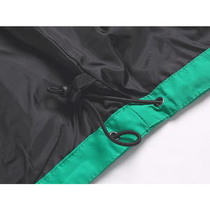 SEDEX usine audit hiver moto veste mince décontracté sérigraphie Logo vêtements d'extérieur fermeture éclair à la mode noir blanc abandonné - Product Image 5