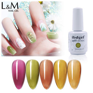 <span class=keywords><strong>Ibdgel</strong></span> ยาทาเล็บสีใส,สีทาเล็บเจลกันแสงยูวีสีทึบแช่ตัวในช่วงฤดูร้อน - Product Image 1