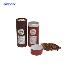 Tubes en papier artisanal écologiques pour grains de café en gros avec options personnalisées, emballage en boîte cylindrique - Product Image 6