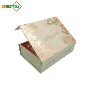 Boîte cadeau pliable en carton avec fermeture magnétique, logo personnalisé en feuille d'or embossée, 12 macarons, desserts, biscuits, avec <span class=keywords><strong>insert</strong></span> - Product Image 5