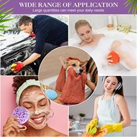 Éponge konjac naturelle biodégradable pour le corps, éponge de bain pour bébé