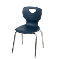 Chaises d'école populaires d'occasion, chaises en plastique pour salle de classe