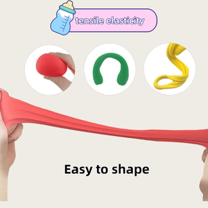 <span class=keywords><strong>Argilla</strong></span> <span class=keywords><strong>Polimerica</strong></span> Modellabile ad Asciugatura all'Aria, Plastilina Morbida 100g <span class=keywords><strong>Bianca</strong></span> per Creazione di Slime - Product Image 5