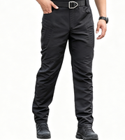 Pantalon tactique léger imperméable avec logo personnalisé, pantalon de travail multi-poches en ripstop pour hommes, pour la randonnée en plein air et le travail