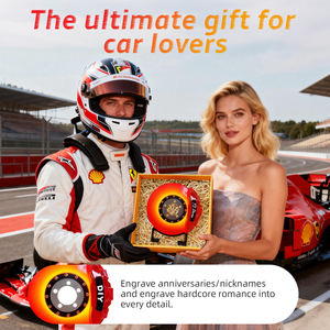 Luz Nocturna LED Estilo Luz de Freno, RGB con Cambio de Color, Recargable por USB, Control por Inducción, Decoración de Escritorio con Temática de Auto - Product Image 6