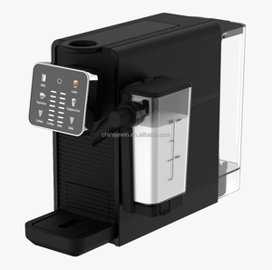 Machine à expresso compacte à capsules avec mousseur à lait, panneau de commande tactile, pompe à pression 20 bars, machine à café pour la maison et le bureau - Product Image 3