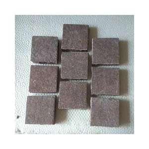 SH Stone paving <span class=keywords><strong>pavers</strong></span> ตาข่ายหินแกรนิตสีแดงธรรมชาติแบบรูบิกพื้นผิวแยกขอบหินกรวดขายส่ง - Product Image 1