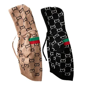 Fábrica Atacado Novo Designer Marca De Luxo <span class=keywords><strong>Pet</strong></span> Dog Sweater <span class=keywords><strong>Pet</strong></span> Hoodie Dog Vestuário Moda Camisola Para Cães - Product Image 1