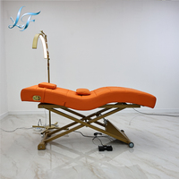 Table de massage électrique professionnelle réglable en hauteur, lit de beauté inclinable, mobilier de salon pour soins du visage et spa