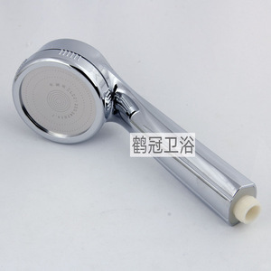 Pommeau de Douche Pluie Rond Réglable Portable avec Pulvérisateur Manuel et Amplificateur de Pression - Product Image 2