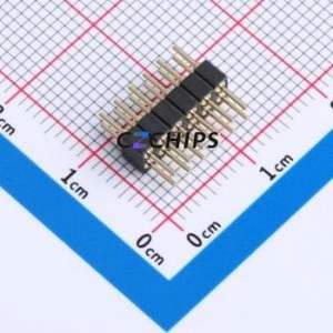 XDZ200C-2-06-Z-2.8-G1 Pin Header Through hole Component (THT),P=2mm Connector 2x6P 2mm 2mm Round Pin - Product Image 1