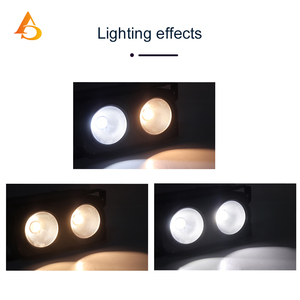2X100W COB LED Stage Lights with 2 <b>Lamp</b> Heads <b>Wireless</b> DMX512 Light Suitable for Bars, Weddings, Parties - Product Image 3