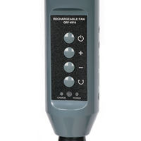 Ventilateur de sol solaire BLDC 18 pouces, charge AC/DC, batterie lithium 5,2 Ah, autonomie 6-100h, fonctionnement silencieux, télécommande, pour la maison en Afrique