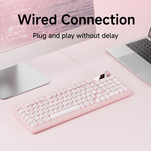 EWEADN V102 Teclado Inalámbrico de Membrana PBT de 102 Teclas RGB Trimodal de 2.4GHz, Diseño Compacto de 5000mAh para <span class=keywords><strong>iPad</strong></span> <span class=keywords><strong>Mini</strong></span> y Tabletas USB-C - Product Image 2