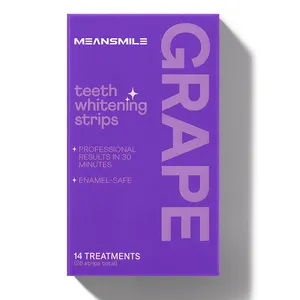 Daily Product Bleaching White Whitening Strips Remove Teeth Stains Custom Logo Efficient Whitening Strips For Sensitive Teeth