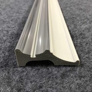 Rodapié Decorativo de PS de Alta Densidad, Impermeable, <span class=keywords><strong>Blanco</strong></span>, Varios Colores y Formas para Interiores - Product Image 3