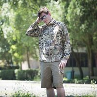 Maat Plus Dunne Soft Shell Windbloc Zomersport Ademende capuchon Rits Zonbescherming Buiten Fietsen Kamperen Vissen Unisex
