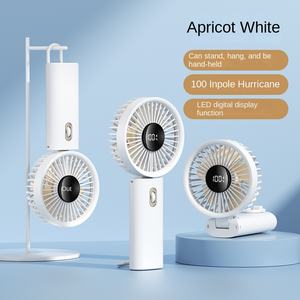 Nouveau <span class=keywords><strong>ventilateur</strong></span> portable à vitesse variable sans paliers, <span class=keywords><strong>petit</strong></span> <span class=keywords><strong>ventilateur</strong></span> turbo, affichage numérique, 100 vitesses, pliable, silencieux, pour l'extérieur, le camping-car, la maison - Product Image 6